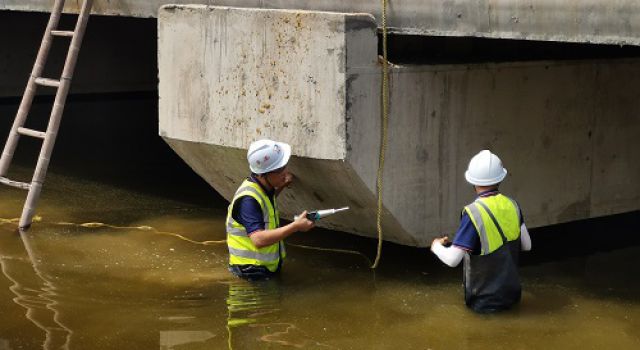 新征程、新突破，勇?lián)?dāng)、創(chuàng)佳績----中心試驗室完成市外橋梁項目混凝土抗壓強度檢測工作